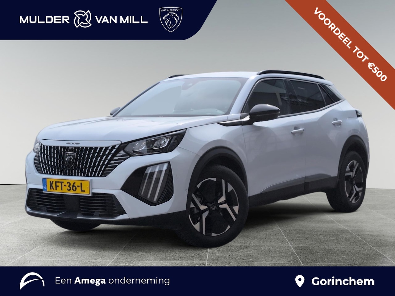 Peugeot 2008 - Allure Pack 1.2 Hybrid 145pk e-DCS6 | KEYLESS ENTRY | ADAPTIVE CRUISE | 360° CAMERA | DODE - AutoWereld.nl