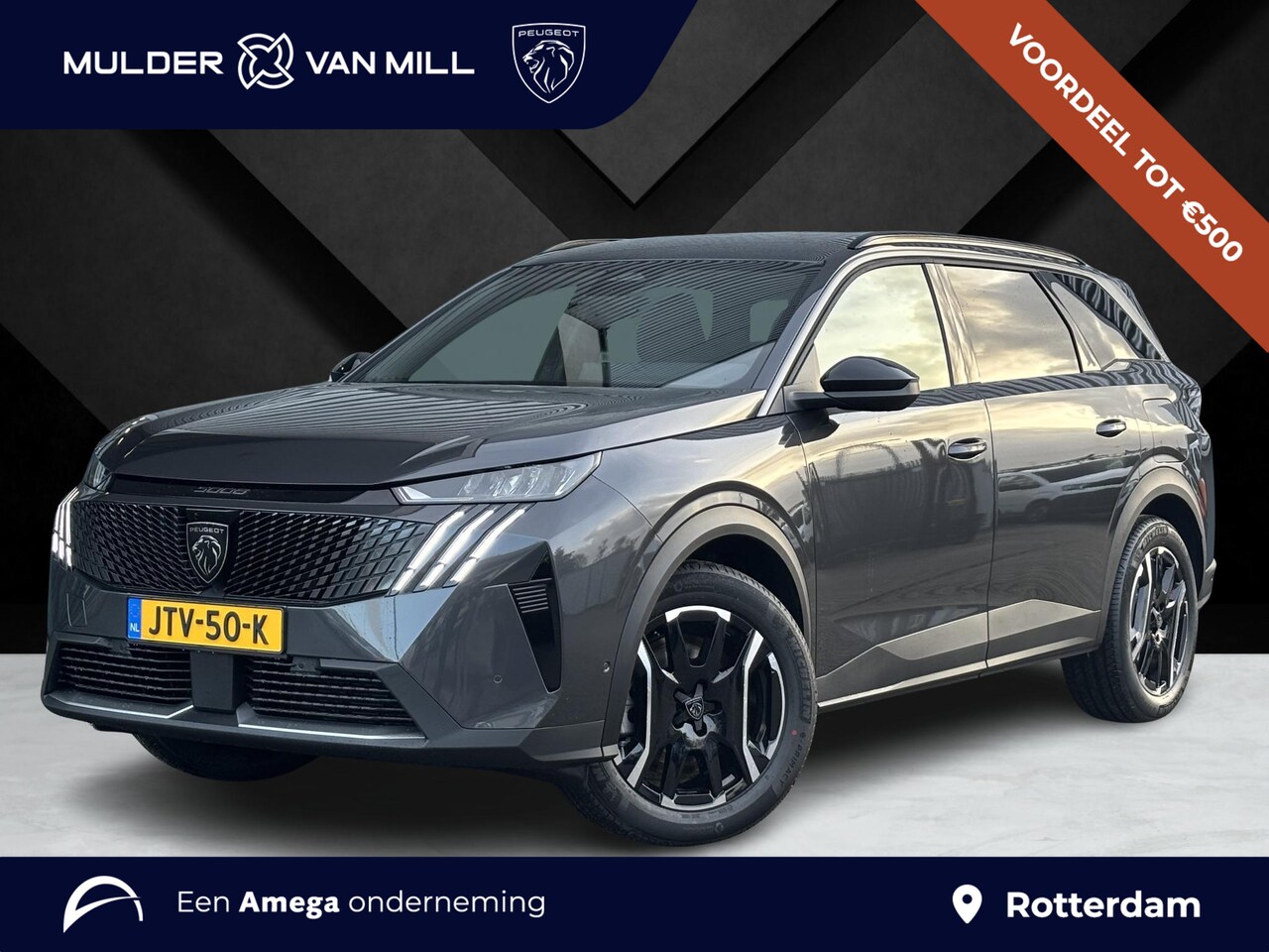 Peugeot 5008 - Allure 1.6 HYbrid PHEV 225pk e-DCS7 | PANORAMIC NAVIGATION | 7-PERSOONS | STOEL- EN STUURV - AutoWereld.nl
