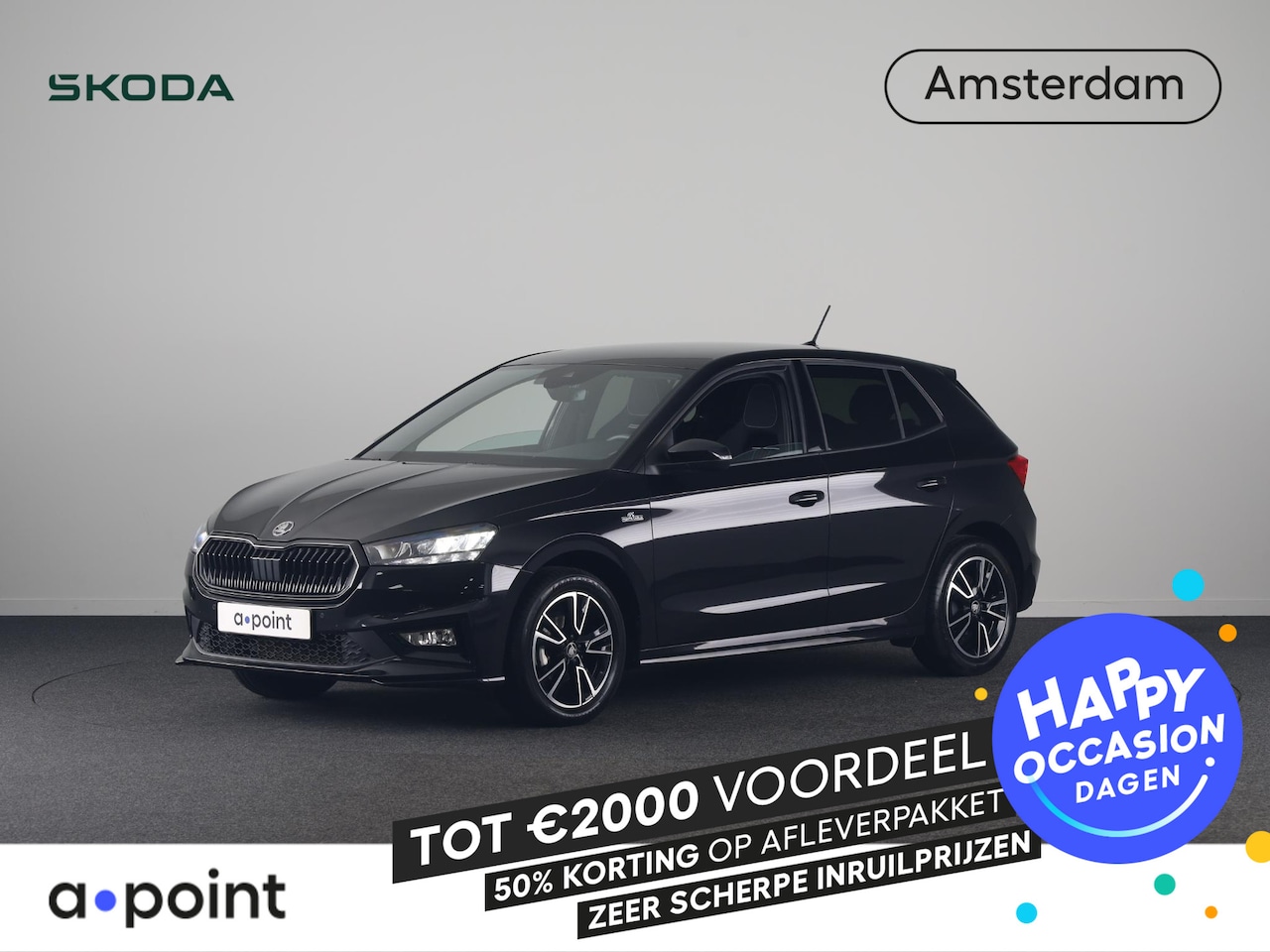 Skoda Fabia - 1.0 TSI Monte Carlo 95pk 95 pk | Verlengde garantie | Stoelverwarming | Navigatie via App - AutoWereld.nl