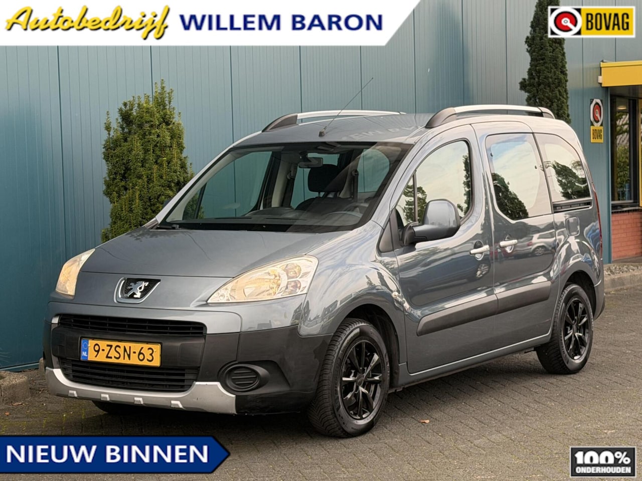 Peugeot Partner Tepee - 1.6 e-HDi AUT. Active TREKH | CRUISE | AC | ZIJSCHUIFD. L + R | 100% O.H. - AutoWereld.nl