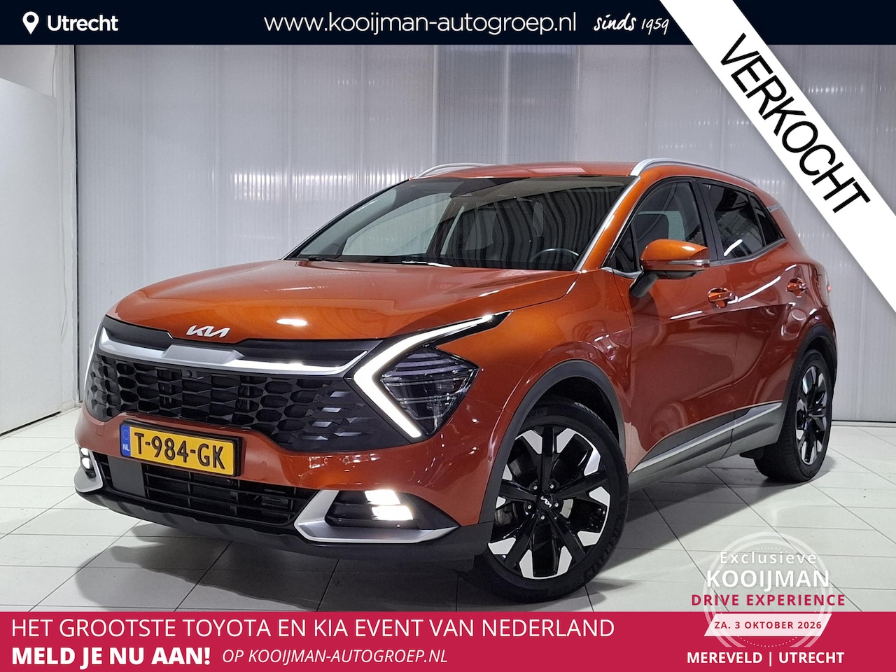 Kia Sportage - 1.6 T-GDi Plug-in Hybrid AWD DynamicPlusLine Trekhaak, Stoel en Stuur verwarming, Apple Ca - AutoWereld.nl