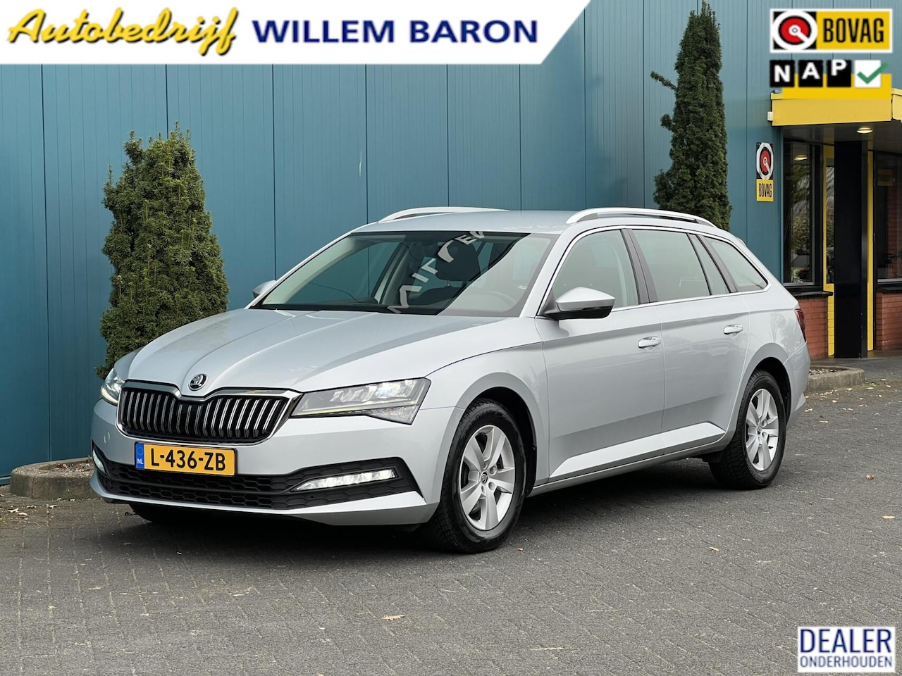 Skoda Superb Combi - 1.5 TSI DSG AUT. Business Edition CARPLAY | TREKH | CRUISE | NAV | DAB | PDC | LMV - AutoWereld.nl