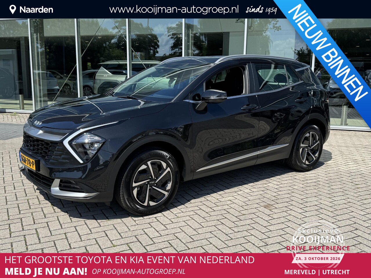 Kia Sportage - 1.6 T-GDi Hybrid DynamicLine Nav|Camera|Lmv - AutoWereld.nl