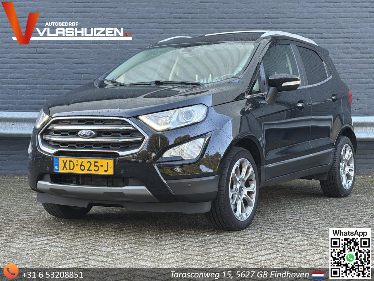 Ford EcoSport - 1.0 EcoBoost Titanium | Camera | Cruise | Climate | Navi | Trekhaak | - AutoWereld.nl