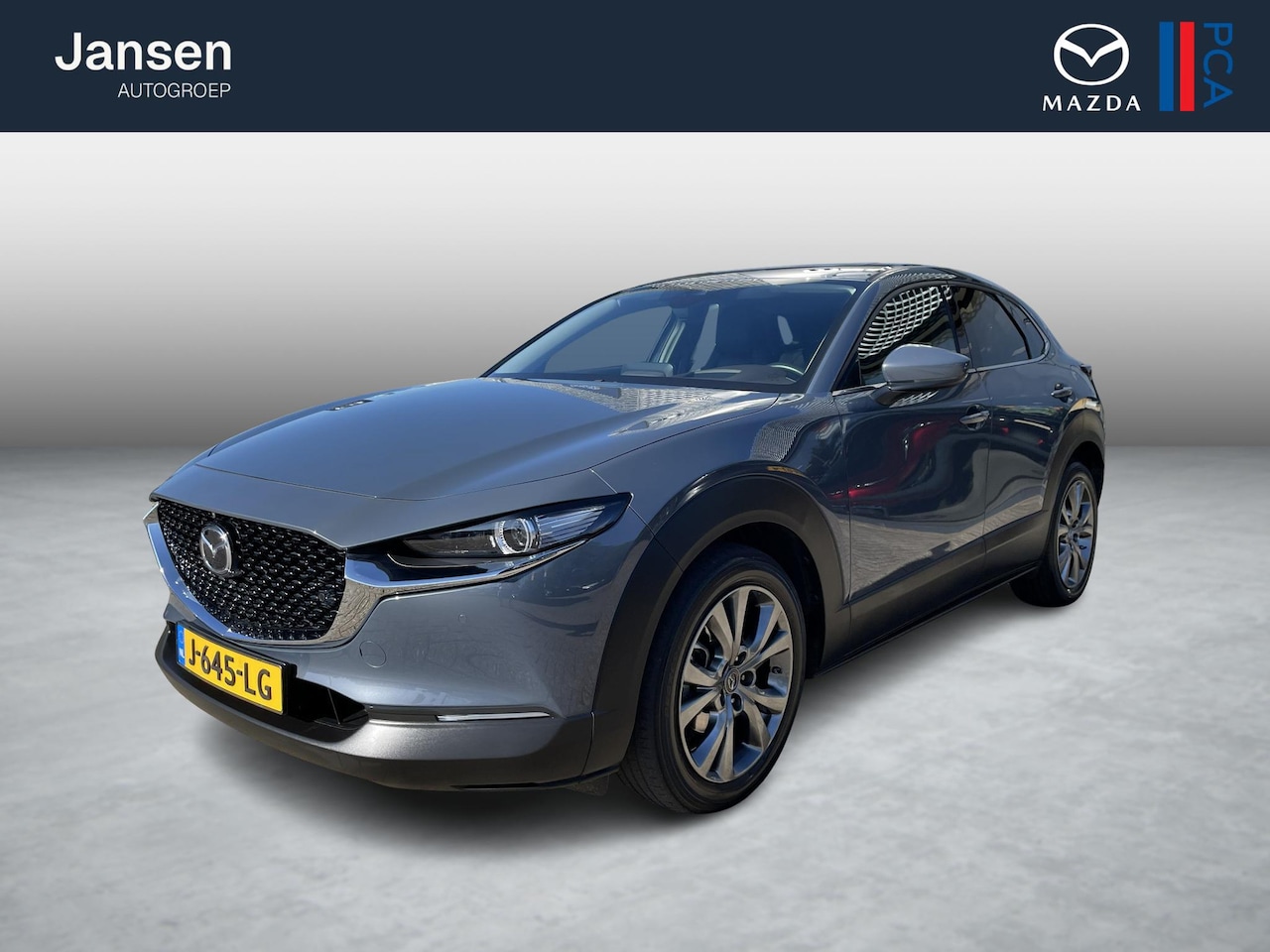 Mazda CX-30 - 2.0 e-SkyActiv-X M Hybrid Luxury , Leder, Schuif-/kanteldak, Bose, Clima, Adap.Cruise, Nav - AutoWereld.nl