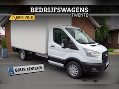 Ford Transit - 2.0 TDCi 130 pk Bakwagen met Laadklep Airco Cruise Control, LxBxH 420x200x210 cm, 3-Zits
