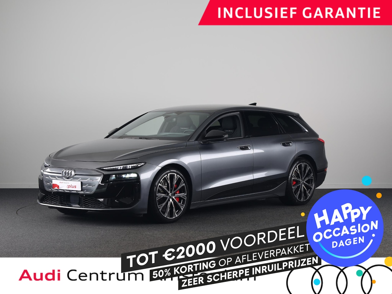 Audi S6 - Avant e-tron 100kWh 504pk | SOH 97,31% | Panoramadak | Supersportstoelen | Head Up display - AutoWereld.nl