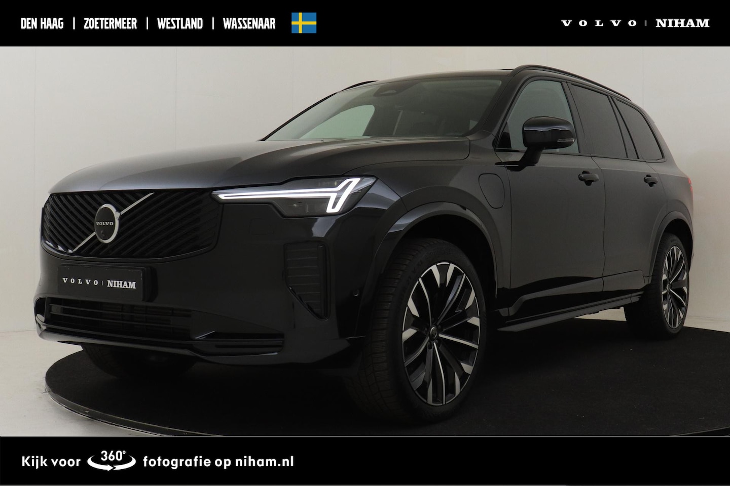 Volvo XC90 - II T8 PLUG-IN HYBRID AWD ULTRA DARK -PANO.DAK|HARMAN/KARDON|GEVENT.LEDER+MASSAGE|360°CAM|H - AutoWereld.nl