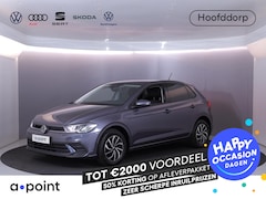 Volkswagen Polo - 1.0 TSI Life 95 pk | Navigatie | Parkeersensoren | Adaptieve cruise control | LED koplampe