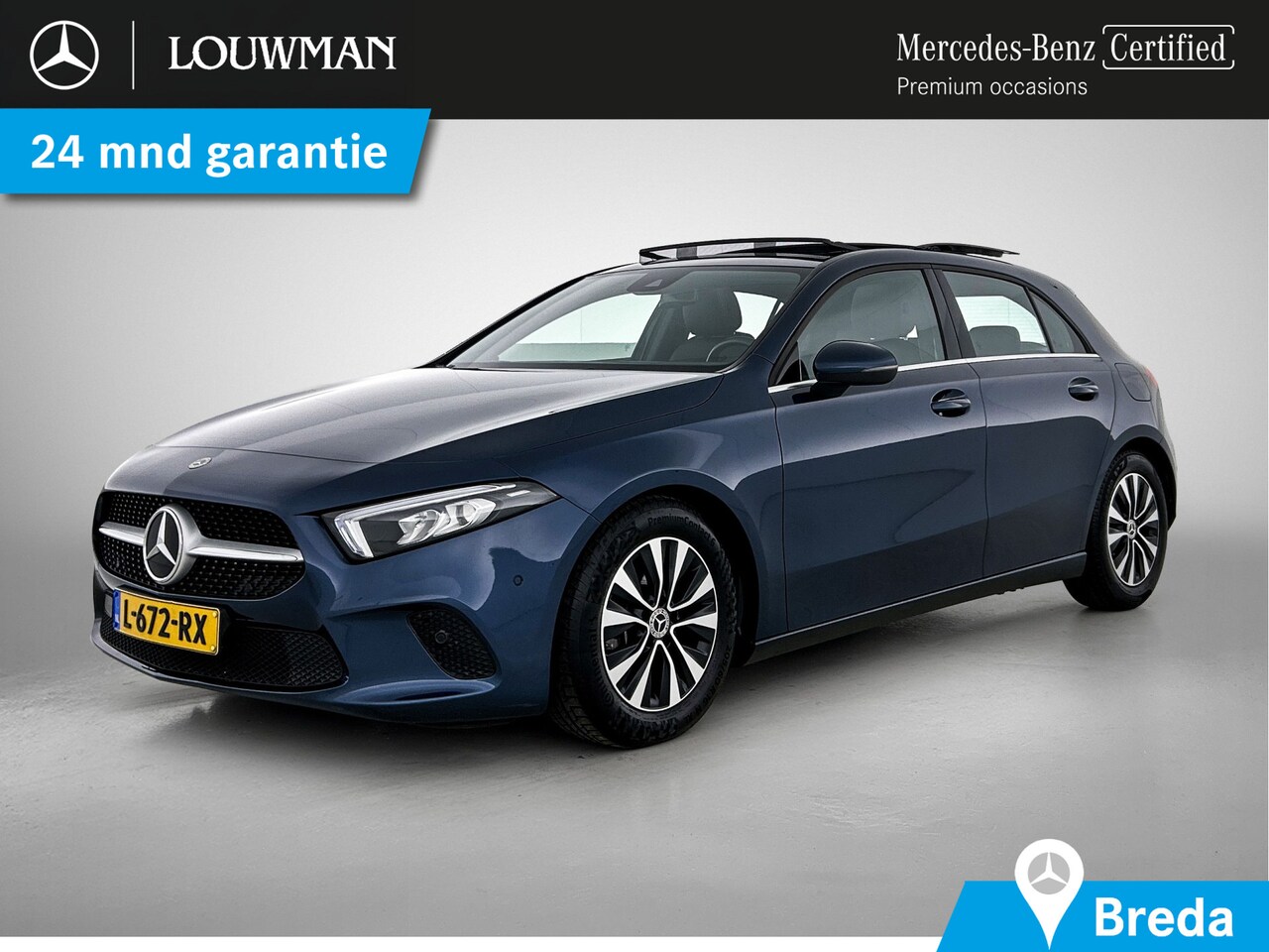 Mercedes-Benz A-klasse - 180 Business Solution | Panoramadak | Led koplampen | Stoelverwarming | Parkeerpakket met - AutoWereld.nl