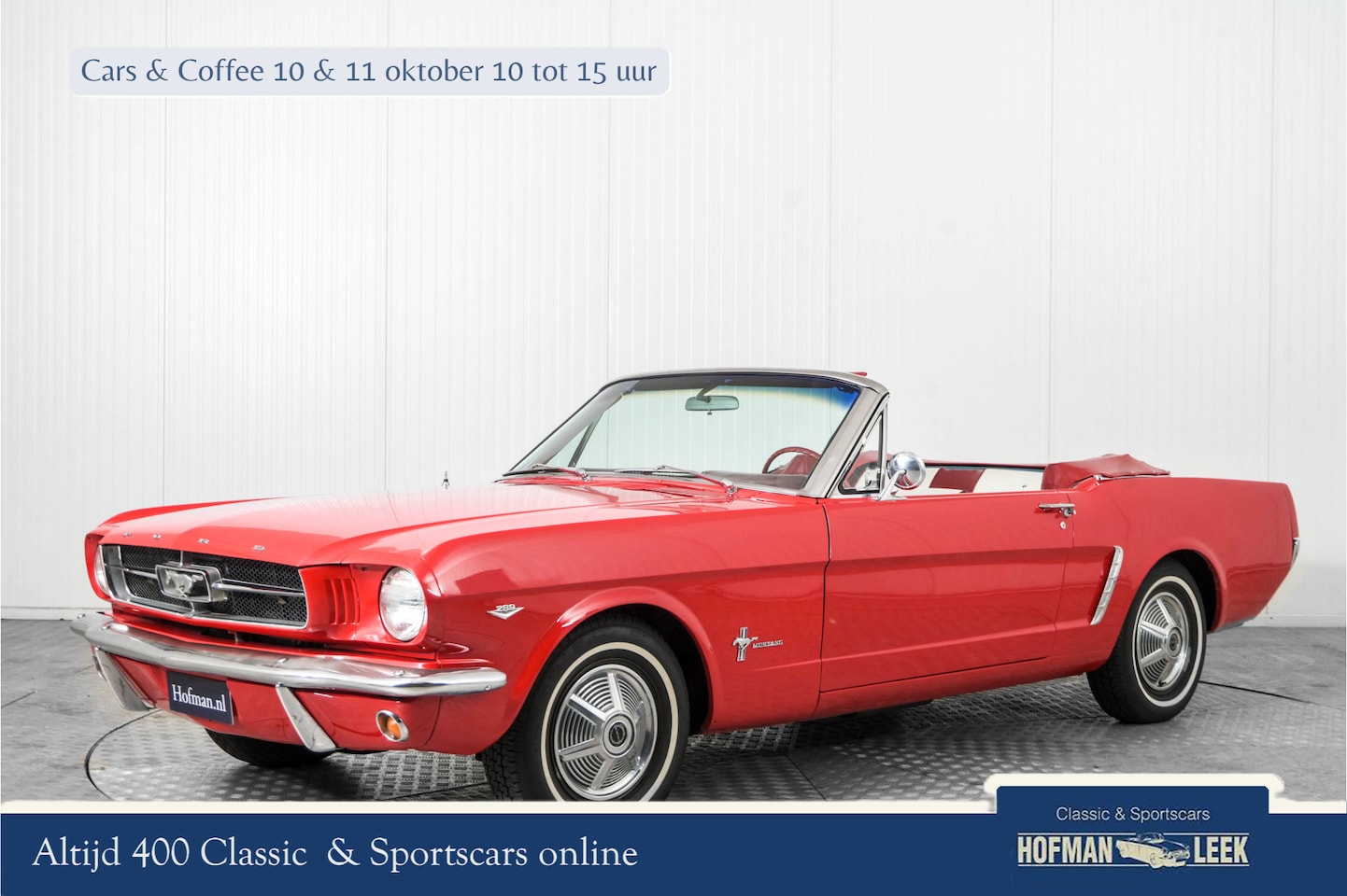Ford Mustang - 289 V8 automaat cabriolet - AutoWereld.nl