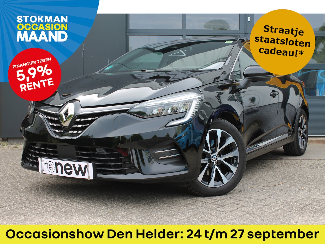 Renault Clio - 1.6 E-Tech Full Hybrid 145 techno | Navigatie | Dode hoek melding | Cruise | Climat Contro - AutoWereld.nl