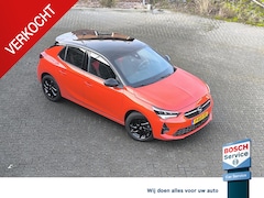Opel Corsa - 1.2 GS Line Turbo 100PK Dab+ Carplay Two tone lak, zwarte hemel, cruise control, enz