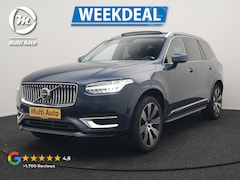 Volvo XC90 - T8 Recharge AWD Inscription 7 Persoons PHEV 394pk Dealer O.H | Panodak | Head Up | Adaptiv