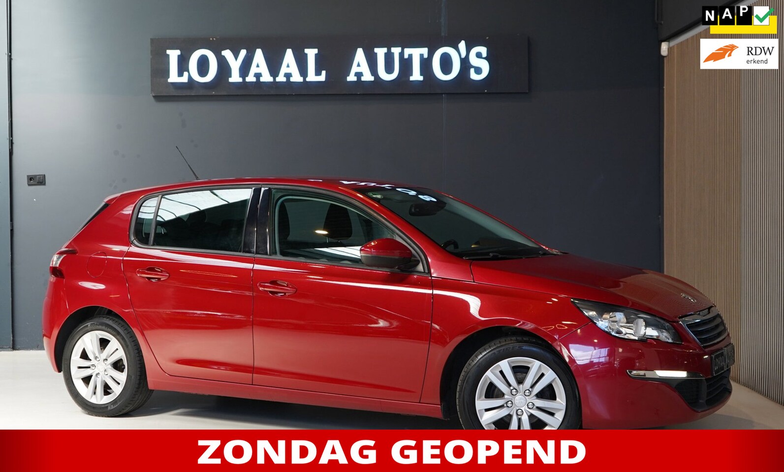 Peugeot 308 - 1.2 VTi Active | NAVI | AIRCO | CRUISE | TREKHAAK | PDC | NAP | APK. - AutoWereld.nl