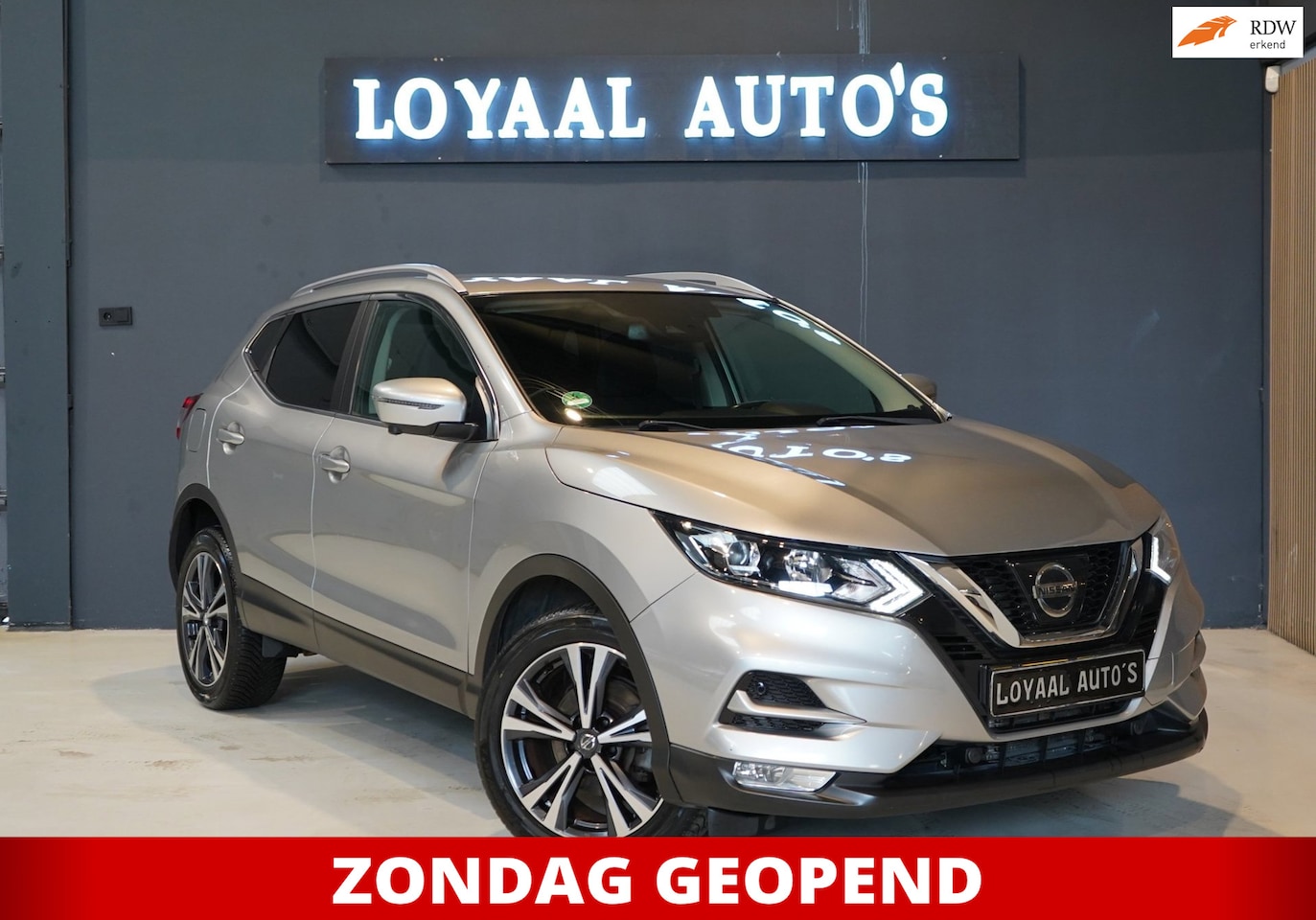 Nissan Qashqai - 1.2 N-Connecta | AUTOMAAT | 360 CAMERA | PDC | AIRCO | NAVI | APK - AutoWereld.nl