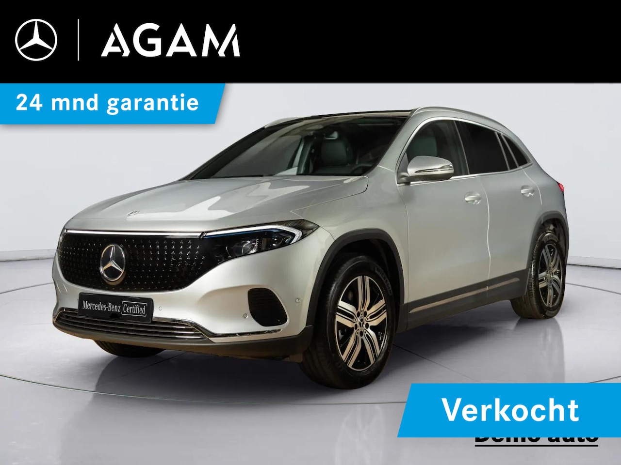 Mercedes-Benz EQA - 250+ Business Solution Luxury 71 kWh Panorama dak | Trekhaak - AutoWereld.nl
