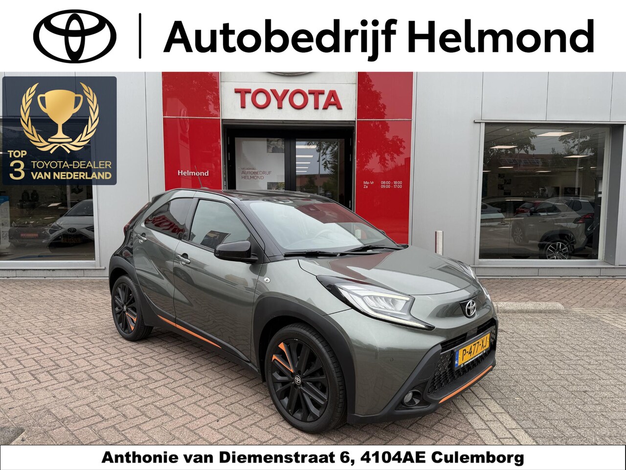 Toyota Aygo X - 1.0 VVT-i MT Limited 1.0 VVT-i MT Limited - AutoWereld.nl