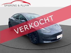 Tesla Model 3 - Performance AWD 75 kWh SOH 95% | Pano | Stoelverw |