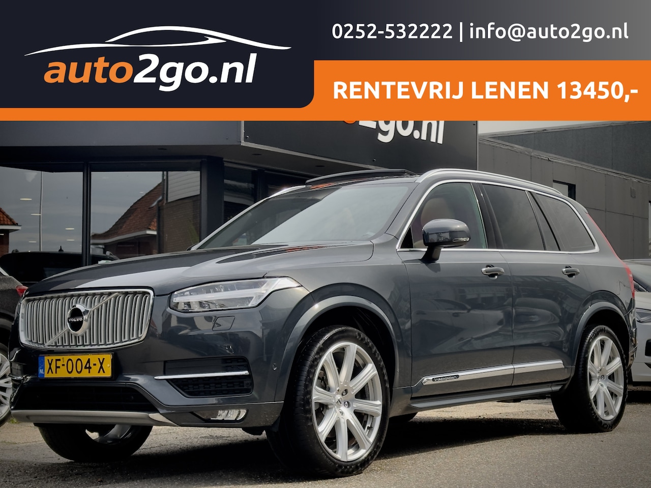 Volvo XC90 - 2.0 D5 AUT8 AWD 7PERS Insciption PANODAK LEDER NAVI BOWERS&WILKINS DIGI-DASH APPLE-CARPLAY - AutoWereld.nl