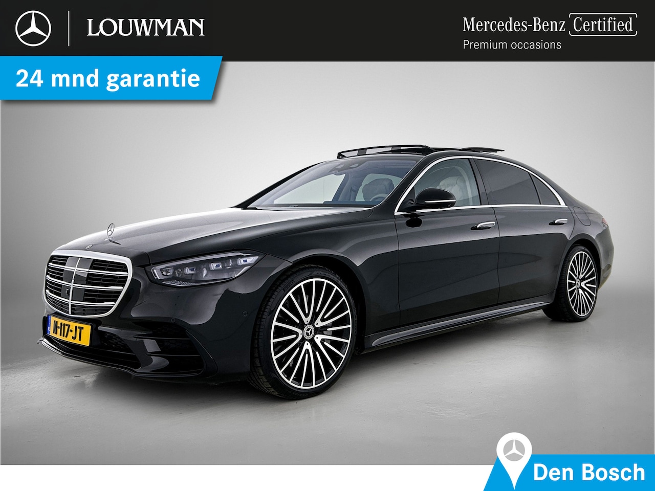 Mercedes-Benz S-klasse - 580 e Lang AMG Plug-In Hybride Burmester High-End 4D Surround | Rear Executive pakket | Pr - AutoWereld.nl