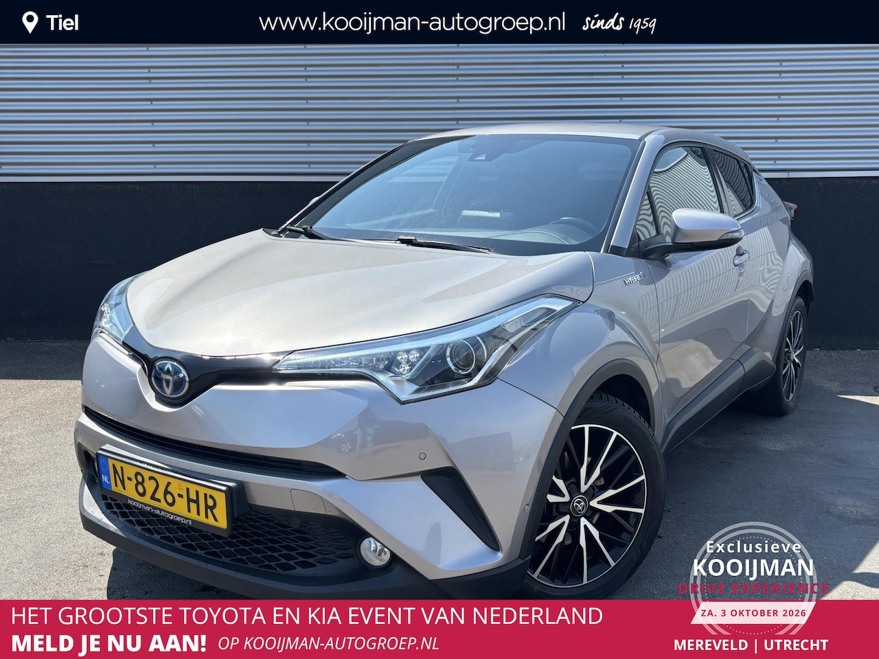 Toyota C-HR - 1.8 Hybrid Style Navigatie, Dodehoekdetectie, Stoelverwarming, Stuurwiel verwarmd, Smart K - AutoWereld.nl
