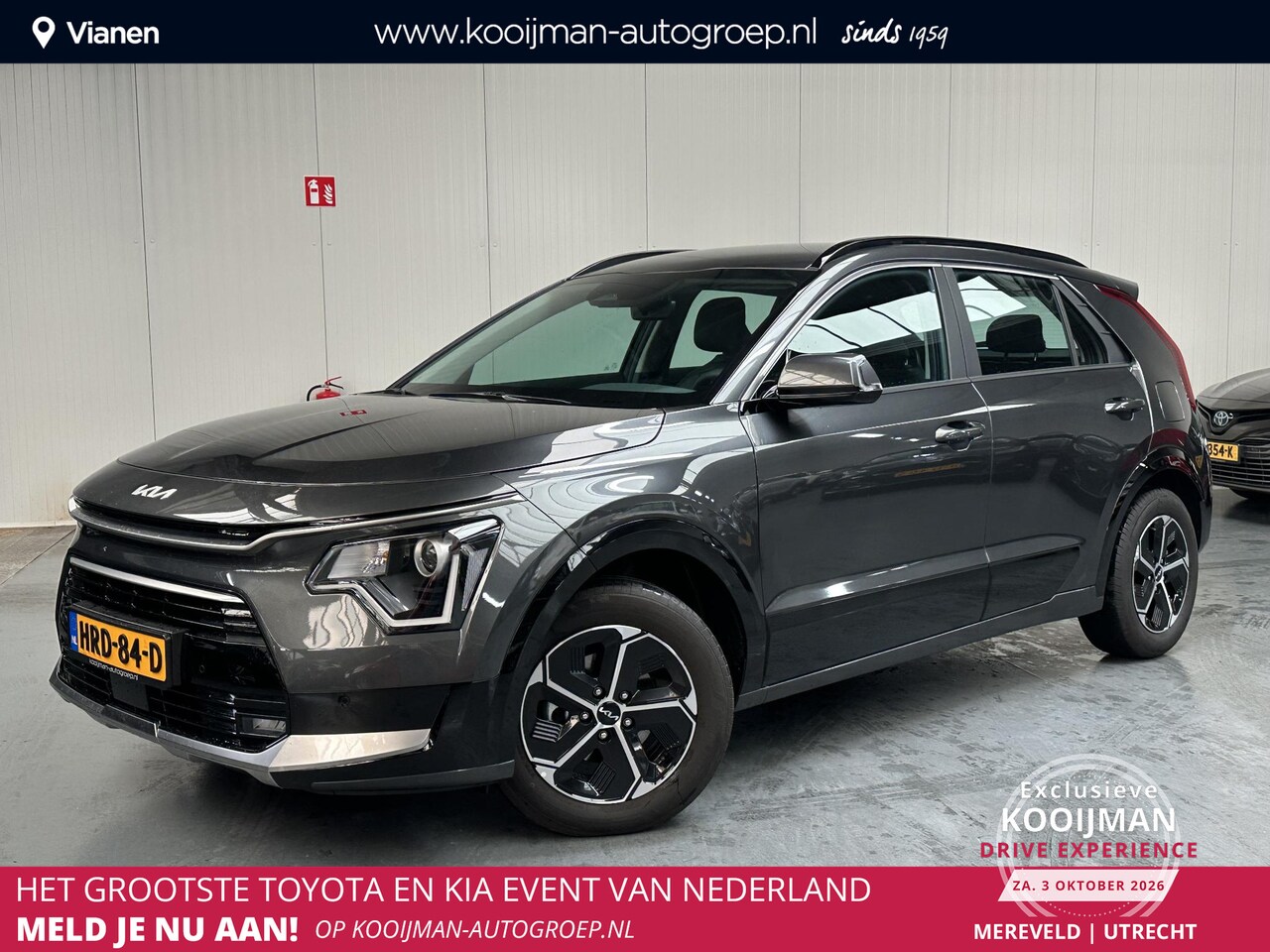 Kia Niro - 1.6 GDi Hybrid DynamicLine 1e eigenaar, BTW auto, slechts 26000km - AutoWereld.nl