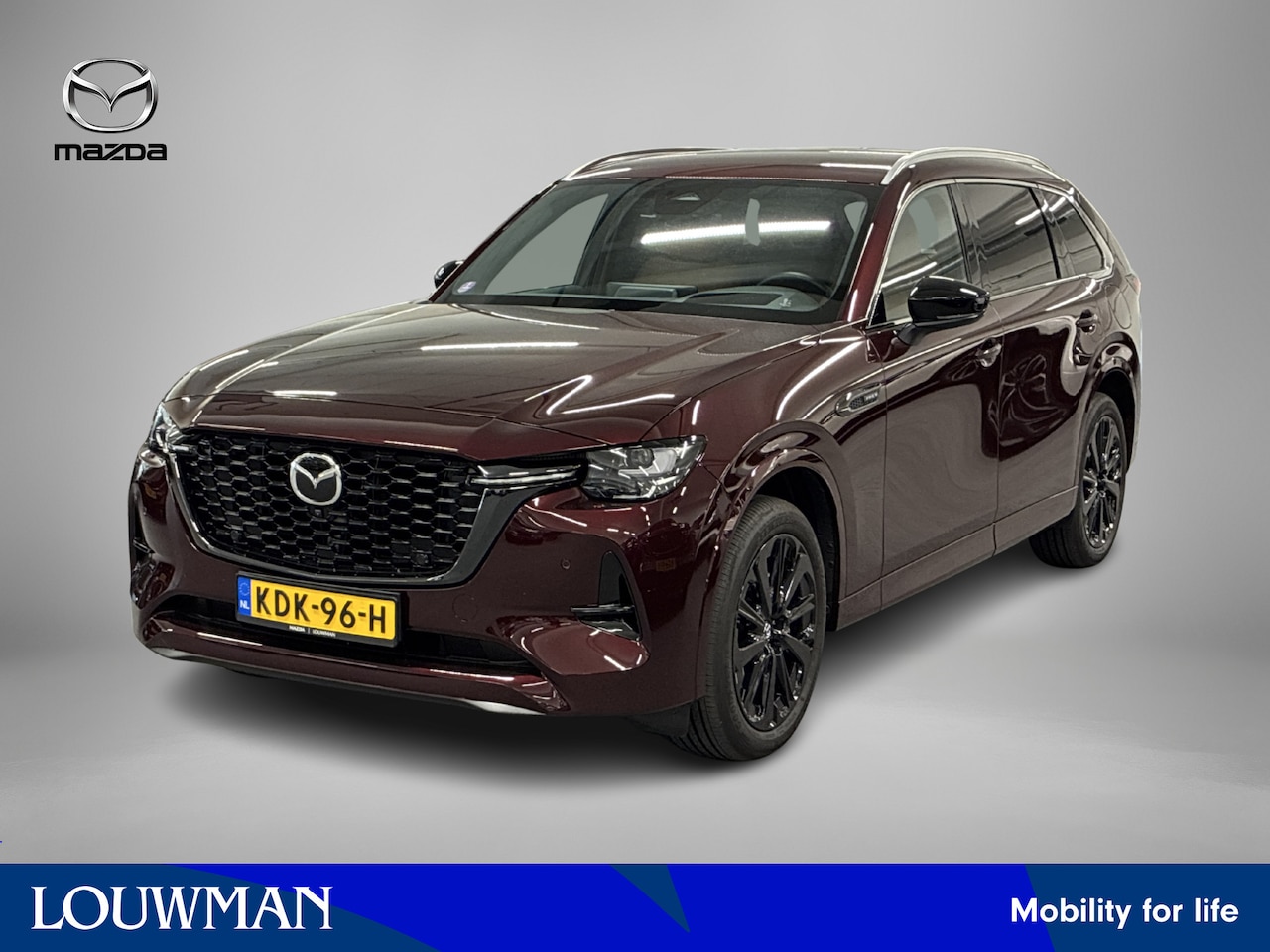 Mazda CX-80 - 2.5 e-SkyActiv PHEV Homura Business Edition 6p. DEMO VOORDEEL Unieke kleurencombinatie - AutoWereld.nl