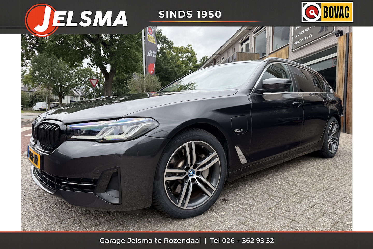 BMW 5-serie Touring - 530e Business Edition Plus 530e Business Edition Plus, Sport-leder Dakota | Orig NL auto | Navi & CarPlay - AutoWereld.nl