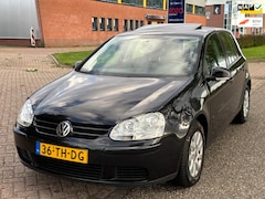 Volkswagen Golf - 1.6 FSI Comfortline 5-Drs Automaat ECC Navi Cruise LMV 15" Leder Sportstoelen Schuif-/kant
