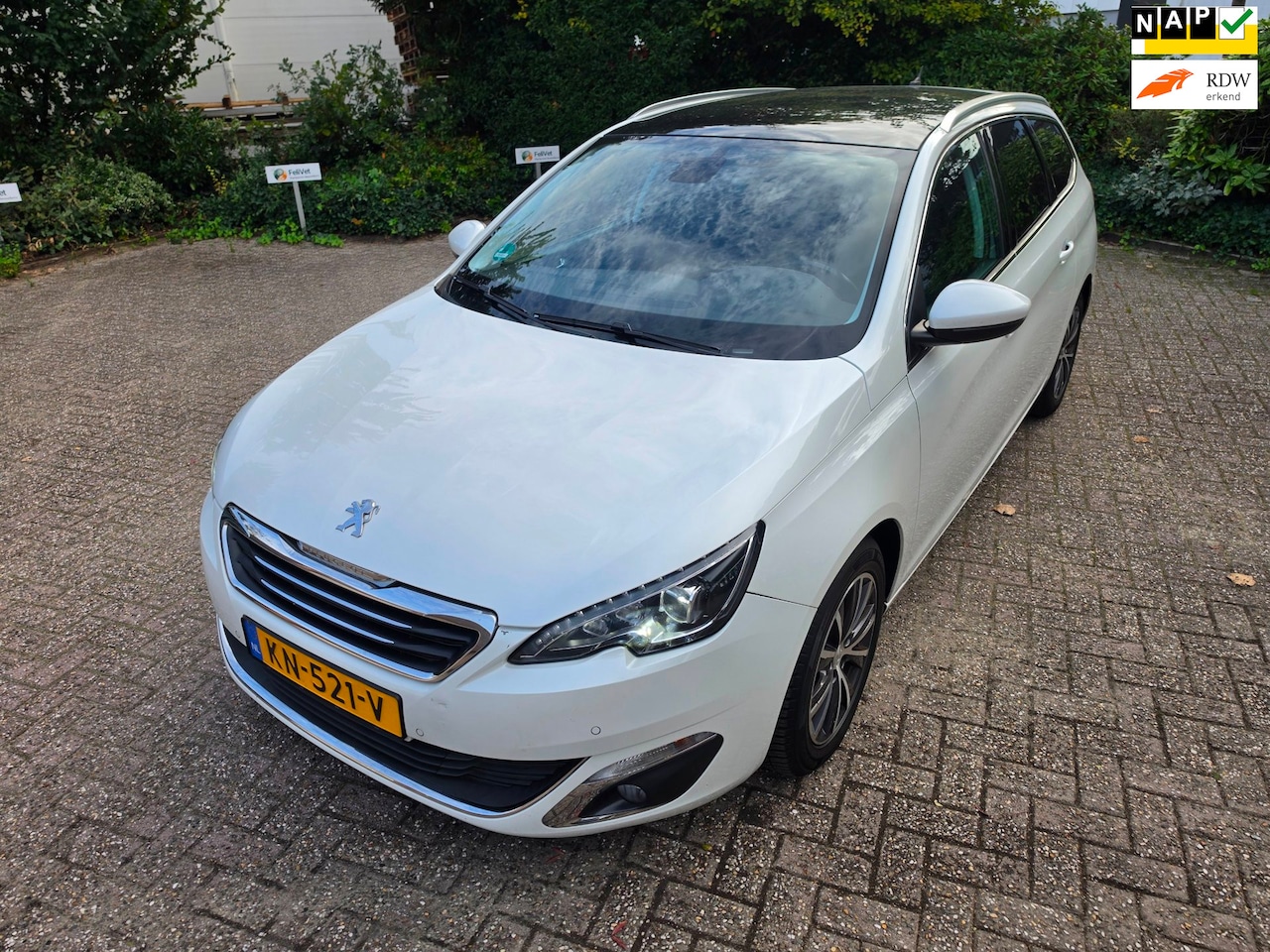 Peugeot 308 SW - 1.6 BlueHDI Premium PANO LED TOPSTAAT! - AutoWereld.nl