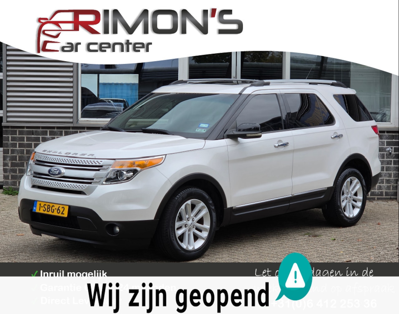 Ford Explorer - XLT 7 Persoons Navi Camera Leder - AutoWereld.nl