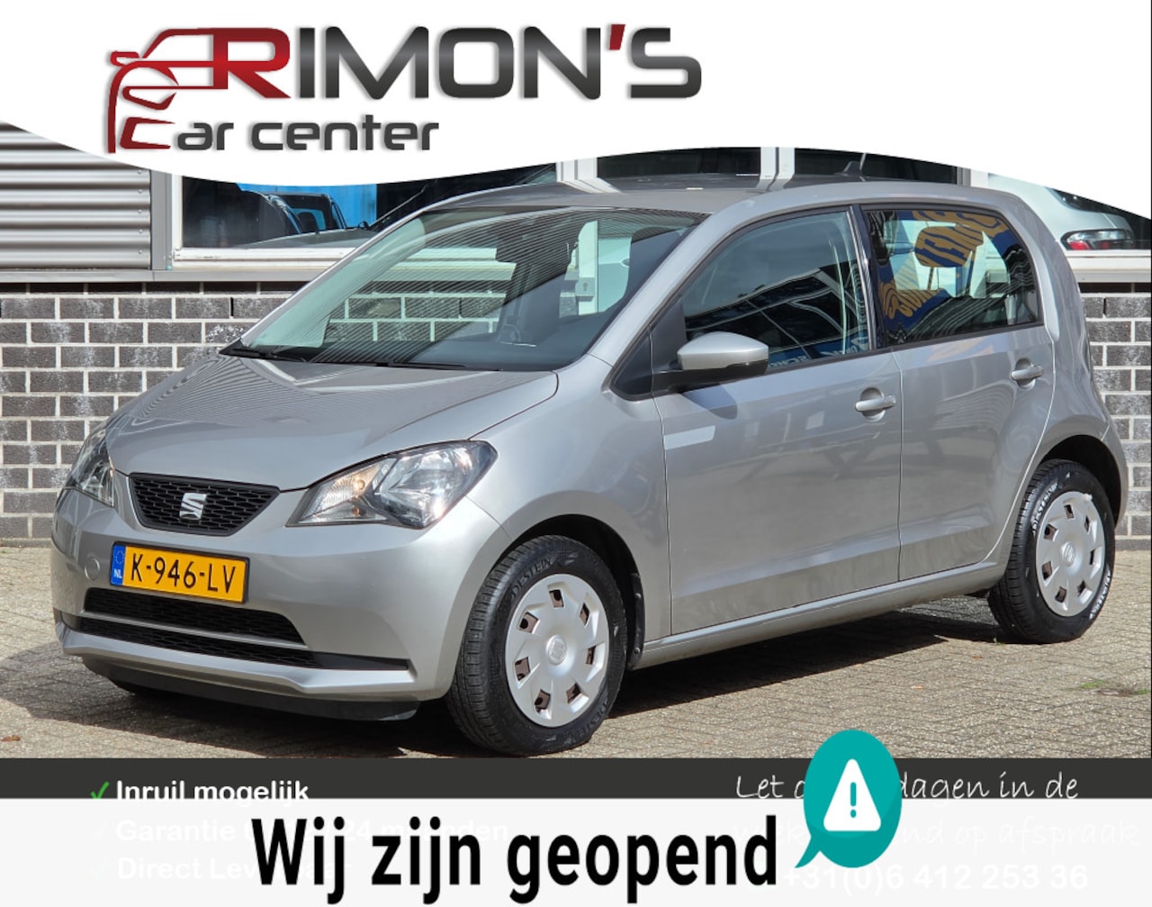 SEAT Mii Electric - Automaat Airco 5 Deurs New Apk Aflevering Dealer Onderhouden - AutoWereld.nl