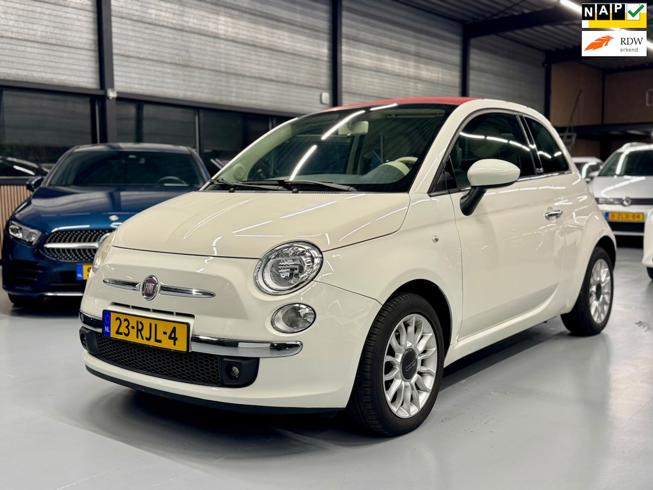 Fiat 500 C - 0.9 TwinAir Lounge Cabriolet 2011 - AutoWereld.nl