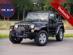 Jeep Wrangler - 3.8 Sahara Automaat|Cabrio|Org. NL NAP|2 Eig.|Airco|Lier|Trekhaak|Hardtop|SoftTop|Volledig