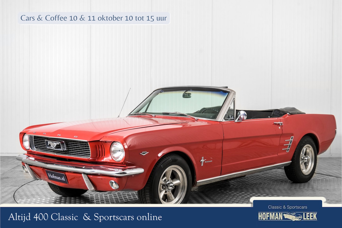 Ford Mustang - 289 V8 automaat cabriolet - AutoWereld.nl