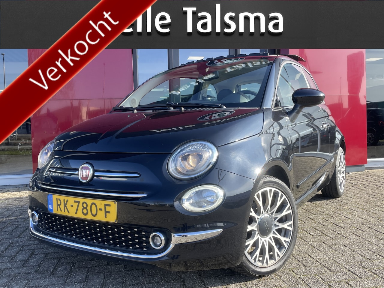 Fiat 500 - TwinAir Turbo Lounge | Climate Control | Cruise Control | Elec schuifdak - AutoWereld.nl