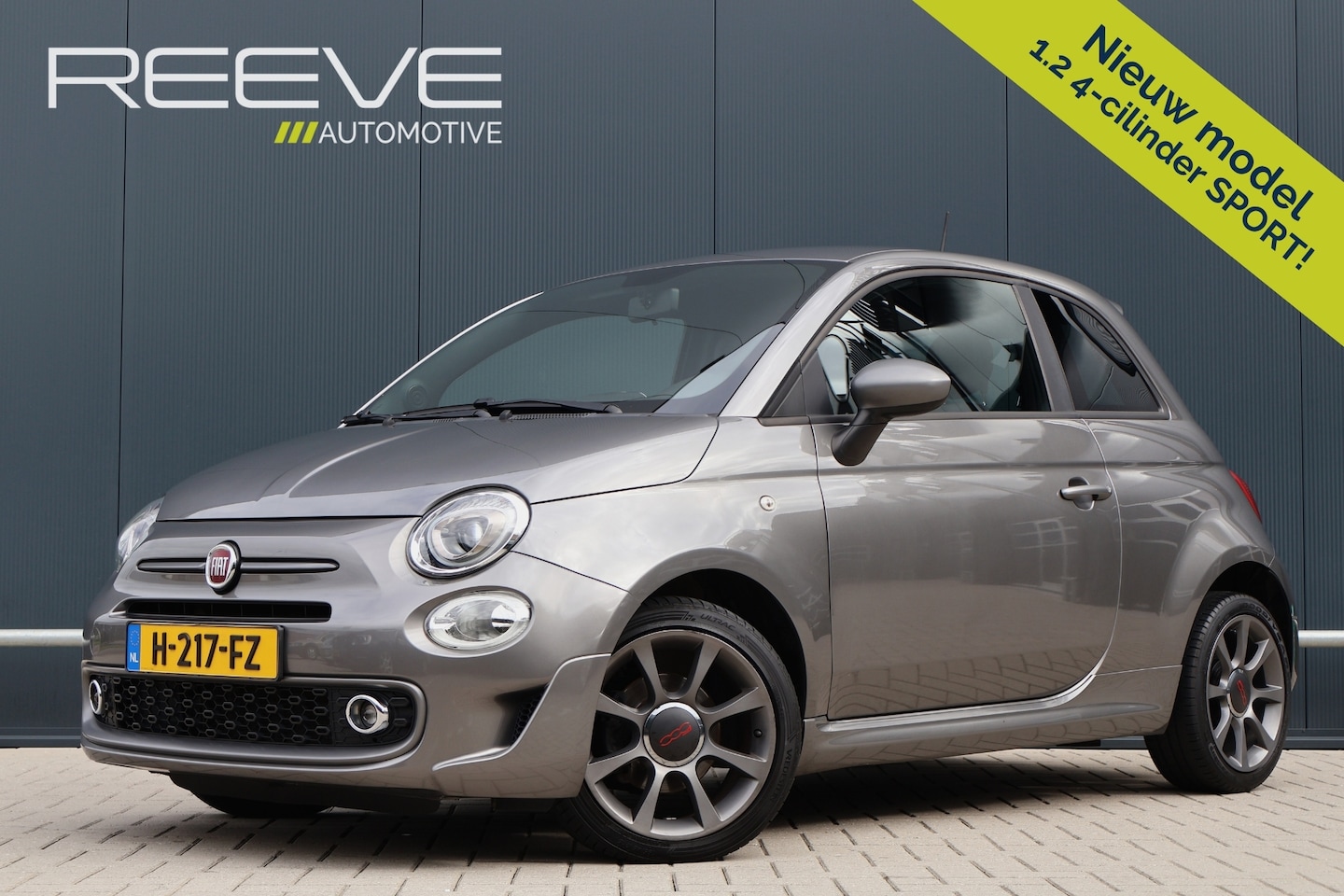 Fiat 500 - 1.2 S Sport | Half lederen sportstoelen | Digitale tellers | Navi | Bluetooth | Parkeersen - AutoWereld.nl