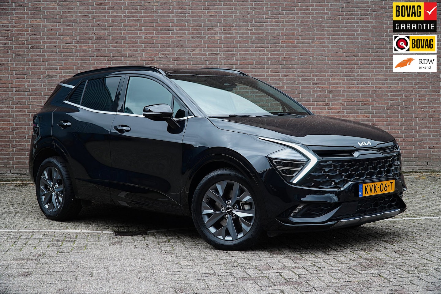 Kia Sportage - 1.6 T-GDi Hybrid GT-Line AUTOMAAT, Nav, schuif/kanteldak, cruise, Climat, carplay, LM Velg - AutoWereld.nl