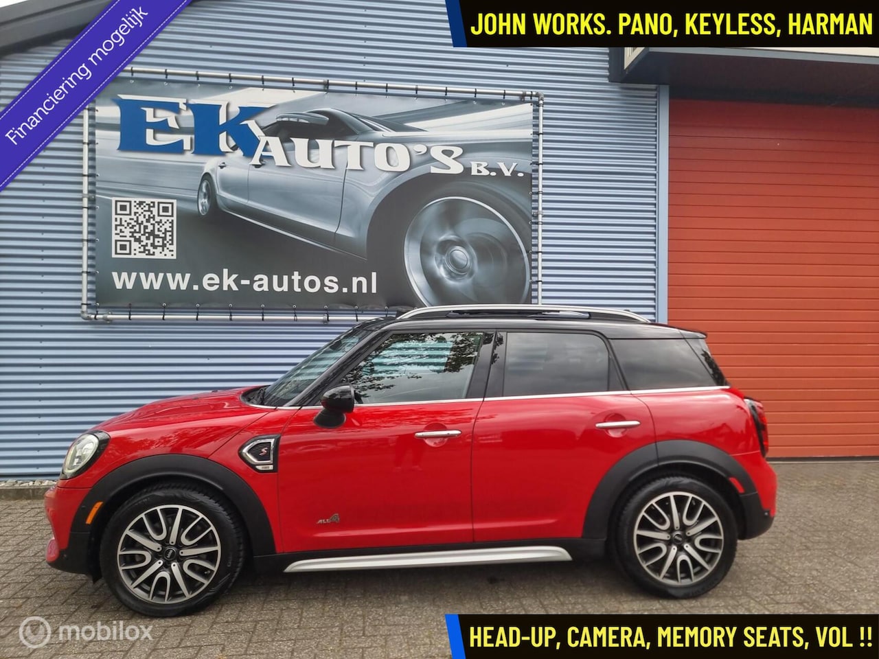 MINI Countryman - 2.0 Cooper S ALL4 Chili John Works Automaat - AutoWereld.nl