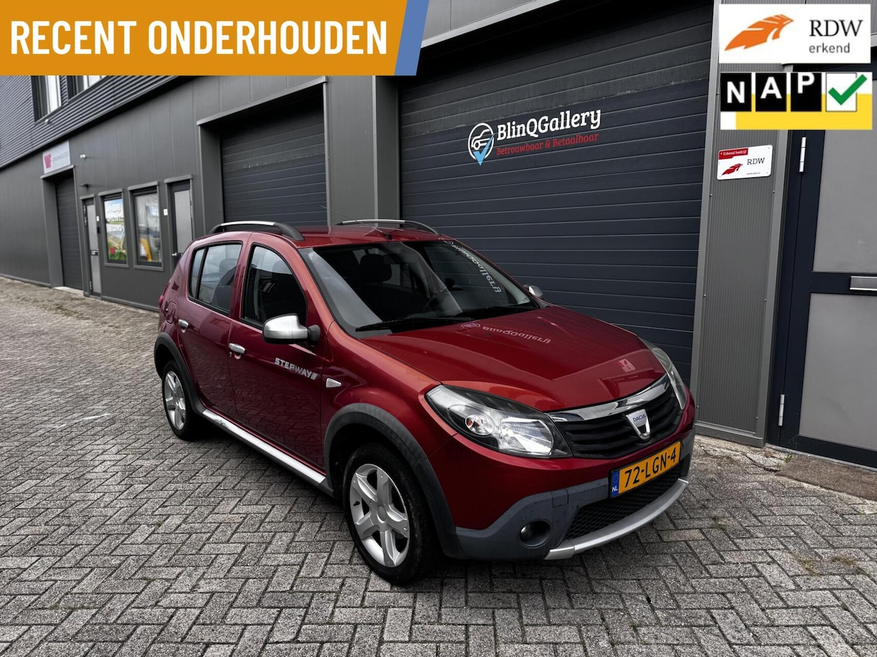Dacia Sandero Stepway - 1.6 Stepway|Recent onderhoud|Airco|APK| - AutoWereld.nl