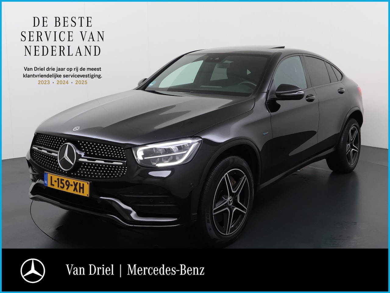 Mercedes-Benz GLC-klasse Coupé - 300 e 4MATIC AMG line | Schuifdak Burmester Trekhaak - AutoWereld.nl