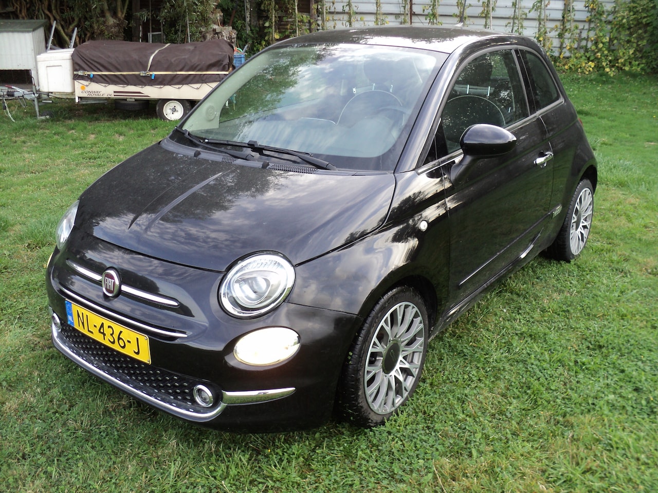 Fiat 500 - 0.9 TwinAir Turbo Lounge NL-AUTO MET NAVIGATIE CLIMA CRUIS-CONTROL PDC GROOT-PANORAMA-DAK LMV ELEKT-PAKKET NAP - AutoWereld.nl