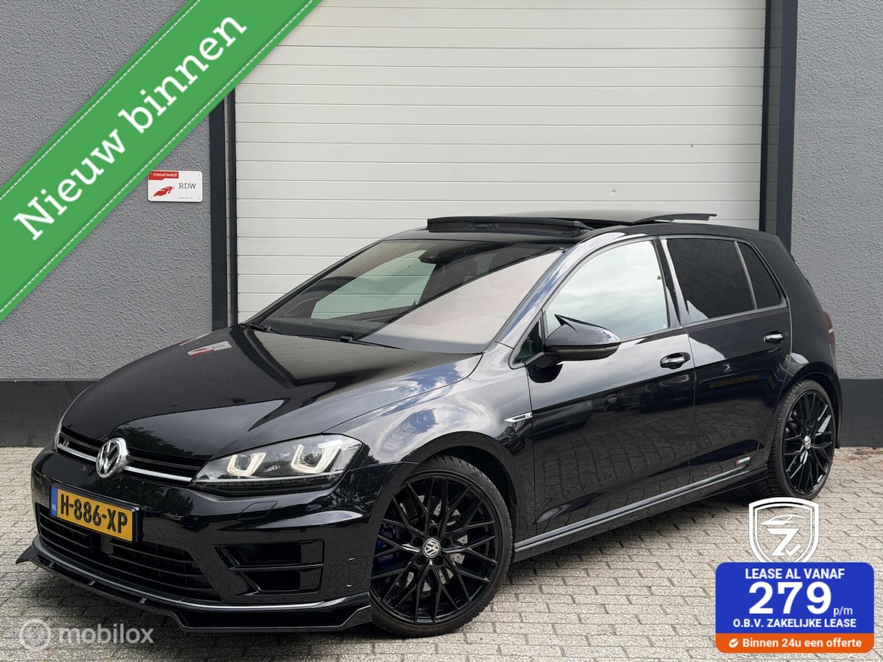 Volkswagen Golf - 2.0 TSI R 4Motion / Pano / Leer / Memory / - AutoWereld.nl