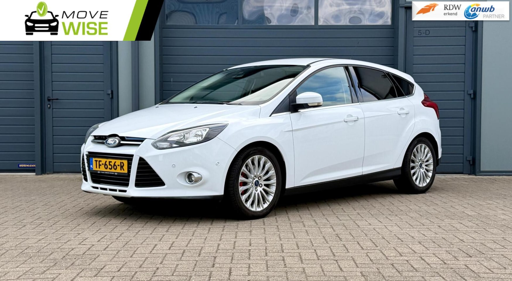 Ford Focus - 1.0 -125pk Titanium | Top Staat ! | 5 Deurs | Adptv. Cruise | Zeer Net | Sportline | - AutoWereld.nl