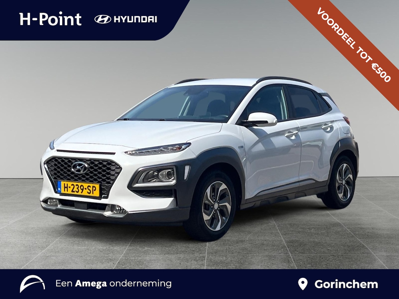 Hyundai Kona - Fashion 1.6 GDI HEV 140pk | TREKHAAK | HUD | ADAPTIVE CRUISE | NAVI | KEYLESS ENTRY | CAME - AutoWereld.nl