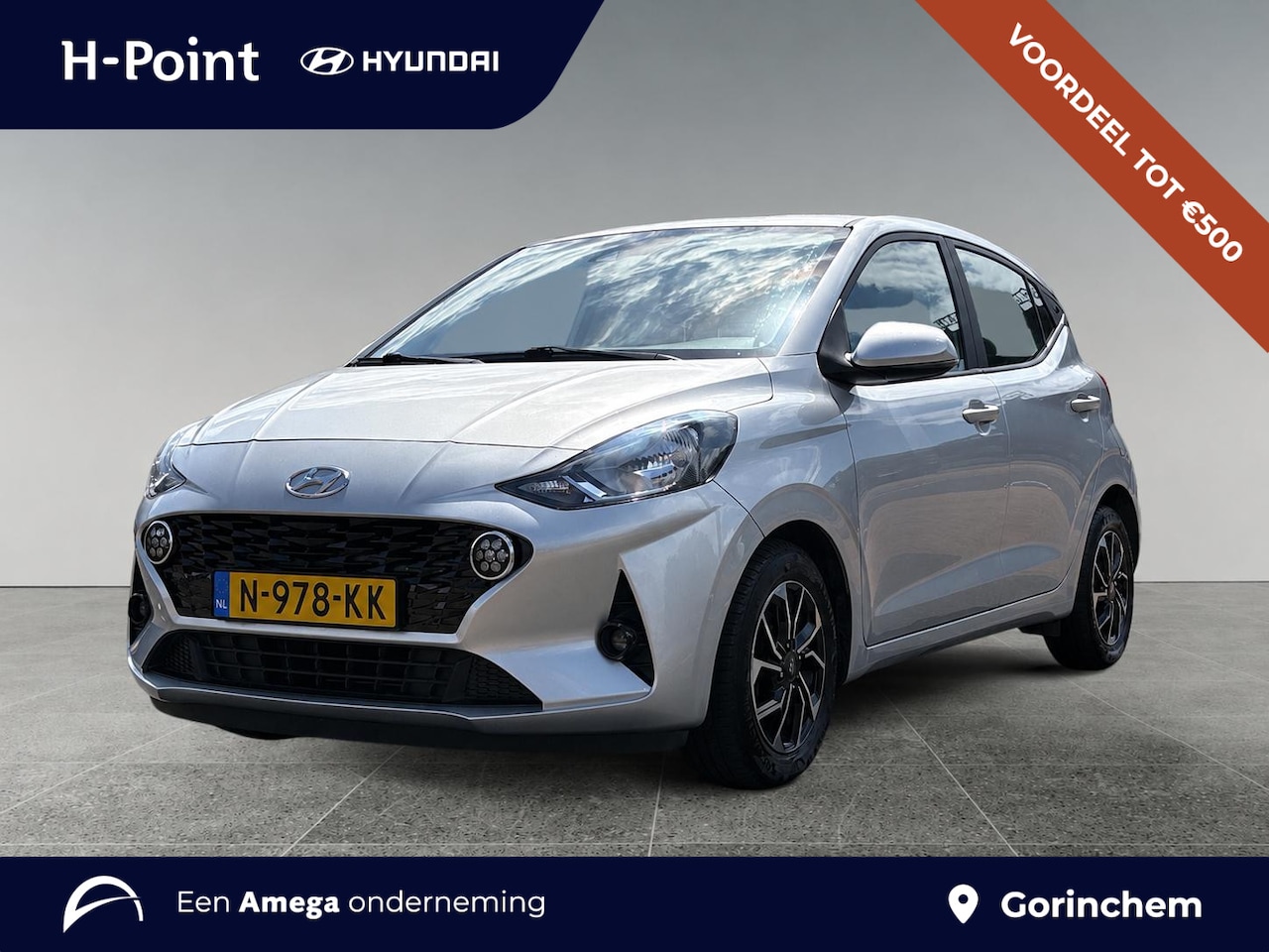 Hyundai i10 - Comfort Smart 1.0 MPI 67pk | 15'' BI-COLOR LM-VELGEN | APPLE CARPLAY / ANDROID AUTO | CAME - AutoWereld.nl