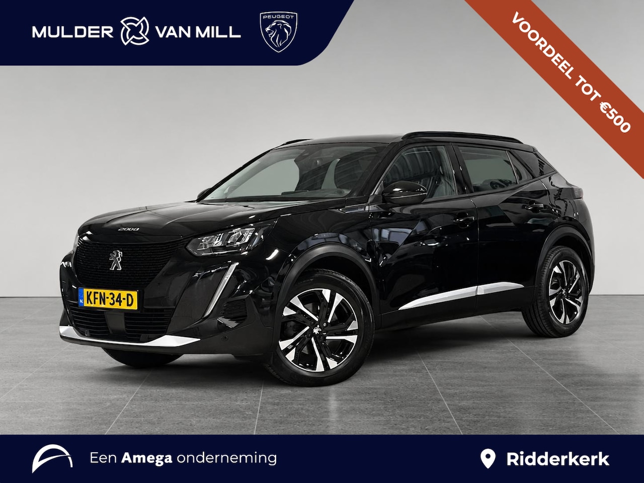 Peugeot e-2008 - Allure Pack EV 3-FASEN 50kWh 136pk | ADAPTIVE CRUISE | STOELVERW. | 180° CAMERA | LEDER/ST - AutoWereld.nl