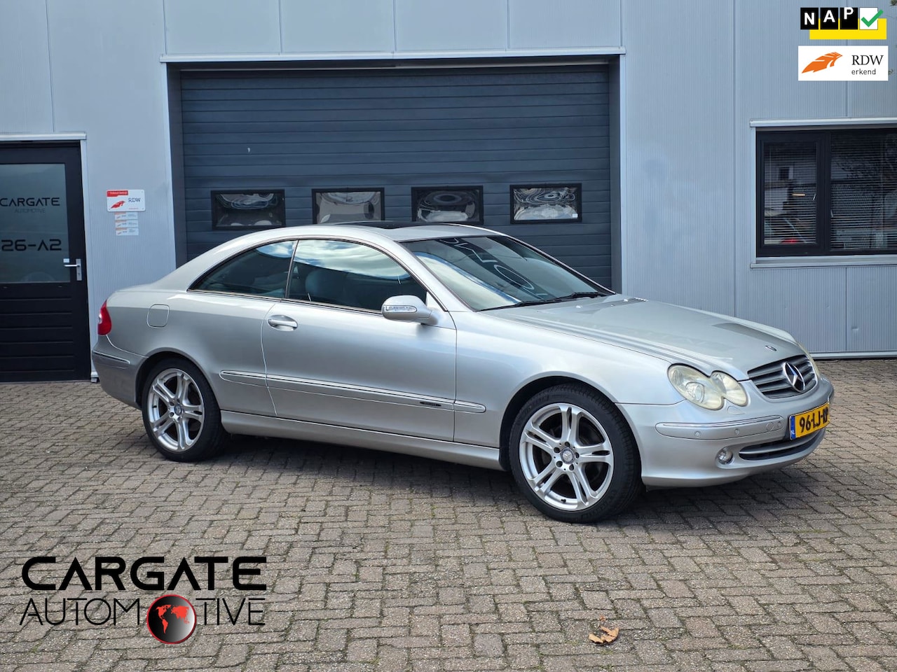 Mercedes-Benz CLK-klasse Coupé - 320 Elegance|Automaat|Apk|Leer| - AutoWereld.nl