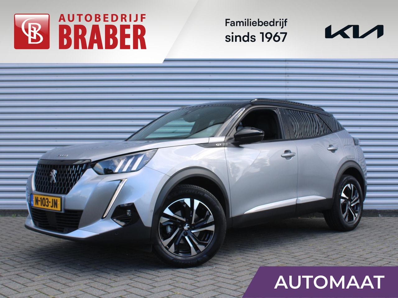 Peugeot 2008 - 1.2 PureTech GT | Automaat | Navi | Camera | Panoramadak | Dodehoek detectie | Cruise adap - AutoWereld.nl